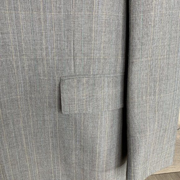 Botany 500 Joslins Mens 2 piece Suit Rose Grey w/Pinstripes See Desc for Measure - Picture 5 of 16